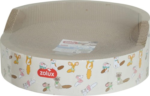 ZOLUX Drapka dla kota 2w1 CHATOUILLE okrągła z kocimiętką