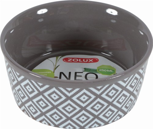 Zolux Miska ceramiczna dla gryzonia NEO 250 ml kol. szary