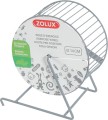 ZOLUX Kołowrotek metalowy dla gryzonia 14 cm kol. szary
