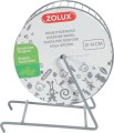 ZOLUX Kołowrotek metalowy dla gryzonia 14 cm kol. szary