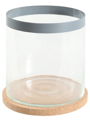 Zolux Akwarium Cylinder LIFE 12 l kol. szary