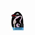 FLEXI Smycz automatyczna dla psa New Comfort XS taśma 3 m kol. różowy