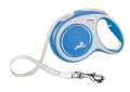 FLEXI Smycz automatyczna dla psa New Comfort L taśma 5 m kol. niebieski