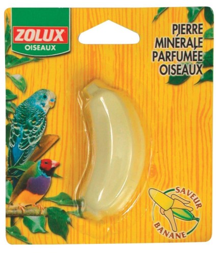 Zolux Kamień o zapachu bananowym dla ptaków