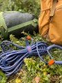 ZOLUX Smycz okrągła dla psa silikonowa BIVOUAK niebieska 10m