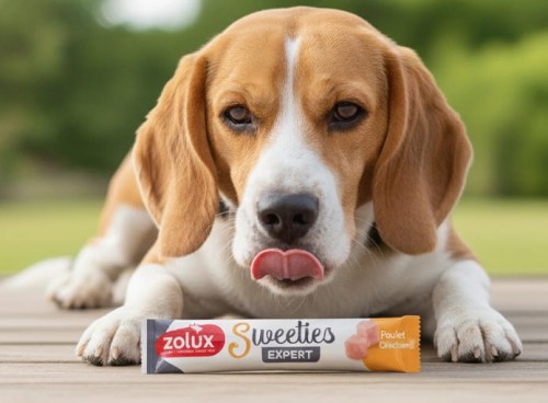 ZOLUX Przysmak kremowy dla psa SWEETIES z kurczakiem 14 g