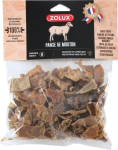 ZOLUX Przysmak naturalny dla psa Żwacze baranie 150 g