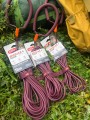 ZOLUX Smycz okrągła dla psa silikonowa BIVOUAK czerwona 15m