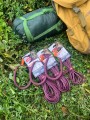 ZOLUX Smycz okrągła dla psa silikonowa BIVOUAK czerwona 15m