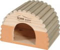Zolux Domek drewniany dla gryzonia Home Color z bali S 150x210x150 mm