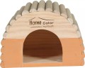 Zolux Domek drewniany dla gryzonia Home Color z bali S 150x210x150 mm