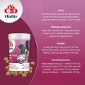 8IN1 Vitality Drożdże piwne dla psów skóra i sierść 260tb