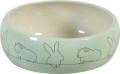 ZOLUX Miska ceramiczna dla gryzonia przeciw chlapaniu COSY 250ml zielona