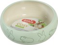 ZOLUX Miska ceramiczna dla gryzonia przeciw chlapaniu COSY 250ml zielona
