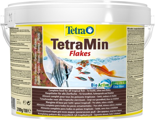 TETRA TetraMin 10 L wiadro pokarm w płatkach dla ryb akwariowych