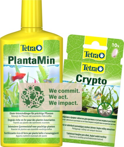 Tetra PlantaMin 500ml+TETRA Crypto 10Tabl.GRATIS nawóz dla roślin i korzeni