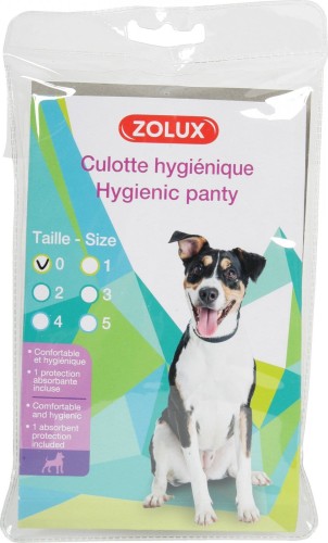 ZOLUX Majtki ochronne na cieczkę dla suczki rozmiar 4