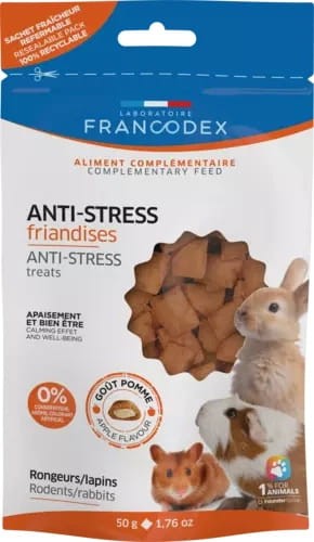 FRANCODEX Przysmak antystresowy dla gryzoni i królików 50 g