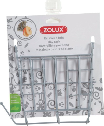 ZOLUX Paśnik na siano do klatki kol. szary