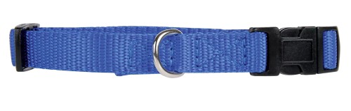 Zolux Obroża dla psa nylonowa taśma 30/40cm 15mm kol. niebieski