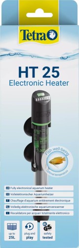 TETRA HT Aquarium Heater HT 25-grzałka 25W z reg.temp.19-31st.C do akw.10-2