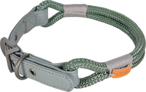 Zolux Obroża dla psa sznurowa IMAO HYDE PARK 9 mm/50 cm kol. zielony