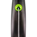 FLEXI Smycz automatyczna dla psa Black Design XS linka 3 m kol. zielony