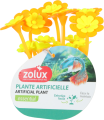 ZOLUX Ozdoba do akwarium FLOWERS 2 pomarańczowo żółta