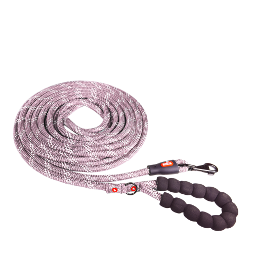 ZOLUX Smycz sznurowa dla psa 6m 13mm różowa