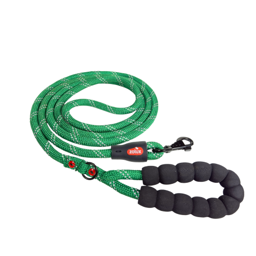 ZOLUX Smycz sznurowa dla psa 3m 13mm zielona