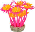 ZOLUX Ozdoba do akwarium FLOWERS 3 różowo pomarańczowa