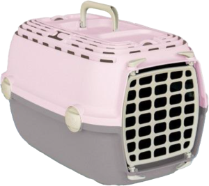 ZOLUX Transporter dla psa, kota do 6kg HORIZON 1 plastikowe drzwi różowy