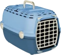 ZOLUX Transporter dla psa, kota do 6kg HORIZON 1 plastikowe drzwi niebieski