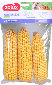 ZOLUX NUTRIMEAL Kolba kukurydzy dla gryzoni królika kukurydza kolby 3szt