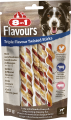 8IN1 Przysmak dla psa pałeczki Triple Flavour Twisted Sticks 10 szt.