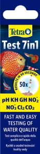 TETRA Test 7in1 Paski testowe do wody w akwarium 50szt.