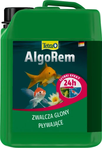 Tetra Pond AlgoRem 3L Preparat na Glony w Oczku Wodnym Środek Zielona Woda