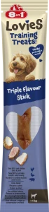 8in1 Lovies Przysmak dla psa Pałeczka 3 Smaki 90% Mięsa Miękka Nagroda 15g