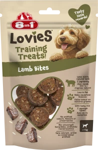 8in1 Lovies Przysmak Treningowy dla Psa Treserki Jagnięcina z Ryżem 90g