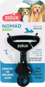 ZOLUX Klamra bezpieczeństwa dla psa do pasa samochodowego NOMAD aluminium