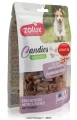 ZOLUX Miękkie przysmaki treningowe dla psa CANDIES mini udka z szynką 150g