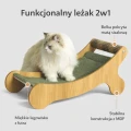 ZOLUX Drapak dla kota leżak BOREAL zielony