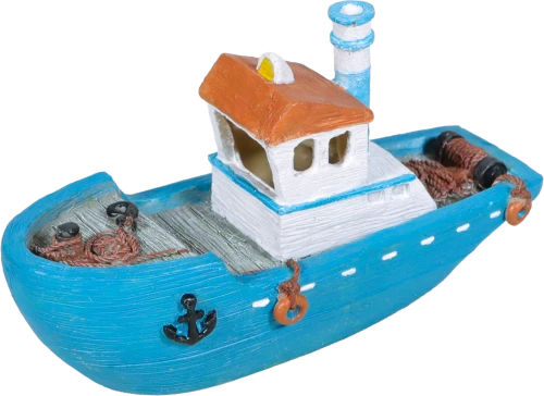 ZOLUX Ozdoba do akwarium statek RIVAGE 2 średni 14,5 x 6 x 8,2 cm