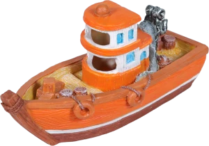 ZOLUX Ozdoba do akwarium łódka RIVAGE 1 średnia 14,5 x 5 x 8 cm