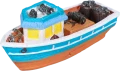 ZOLUX Ozdoba do akwarium łódka RIVAGE 1 mała 11 x 5 x 5 cm