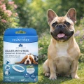 FRANCODEX Obroża antystresowa z walerianą dla psów poniżej 25 kg, 60 cm