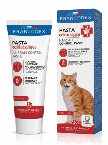 FRANCODEX PL Pasta odkłaczająca dla kota, wspomaga pracę jelit 70 g
