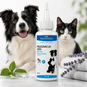 FRANCODEX PL Płyn do mycia uszu psów i kotów 125 ml