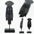 Zolux Ozdoba do akwarium maska żeńska AFRICA M 5,7x3,7x18 cm