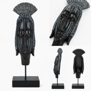 Zolux Ozdoba do akwarium maska żeńska AFRICA M 5,7x3,7x18 cm